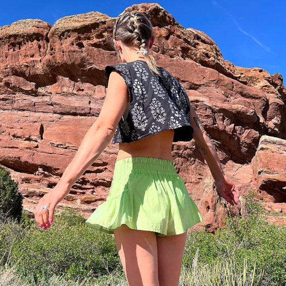 NWT Free People Get Your Flirt On Short - Picture 5 of 7